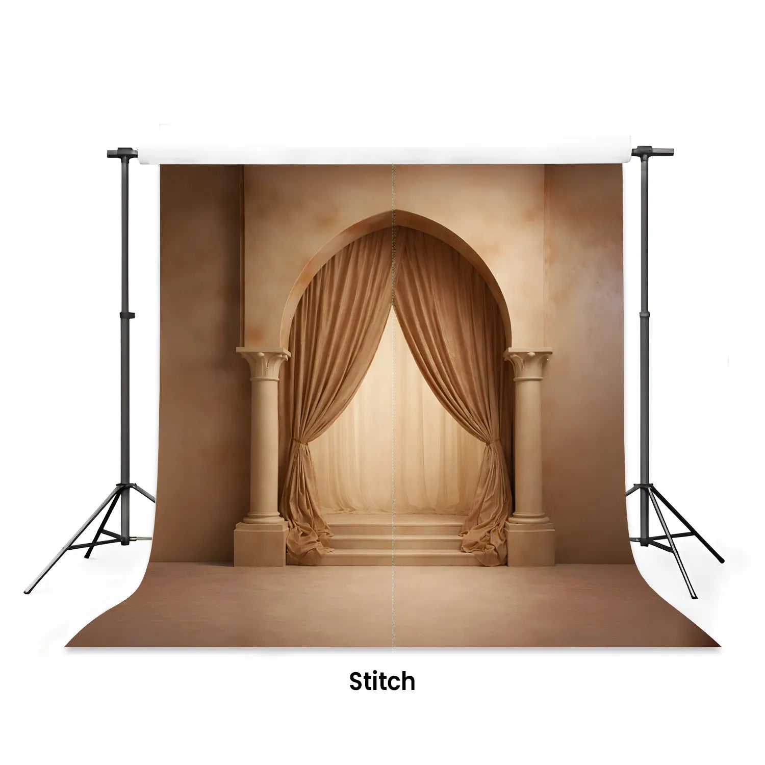 LB1616 Graceful Veil Arch Maternity Backdrop