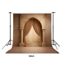 LB1616 Graceful Veil Arch Maternity Backdrop