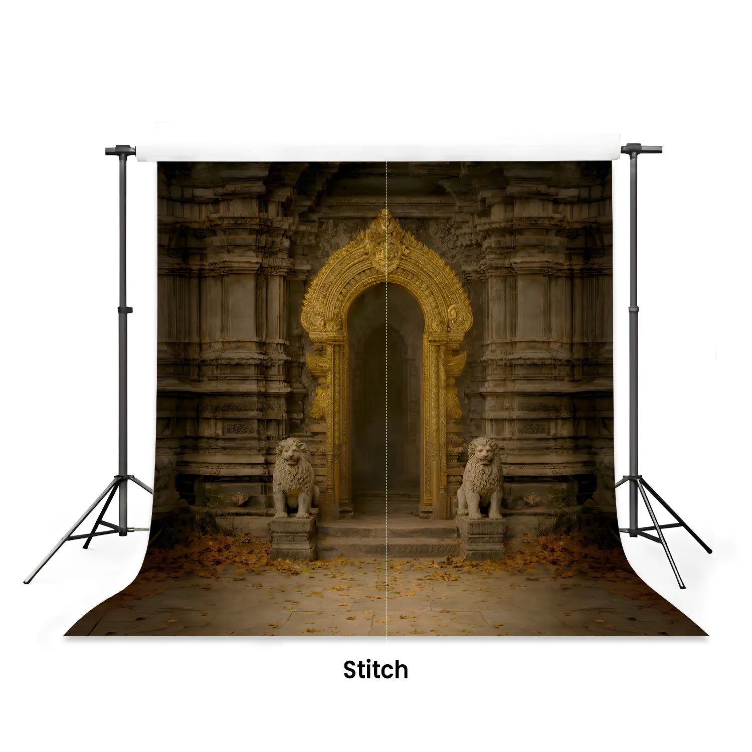 LB1618 Vintage Ruins Palace Arch Maternity Backdrop