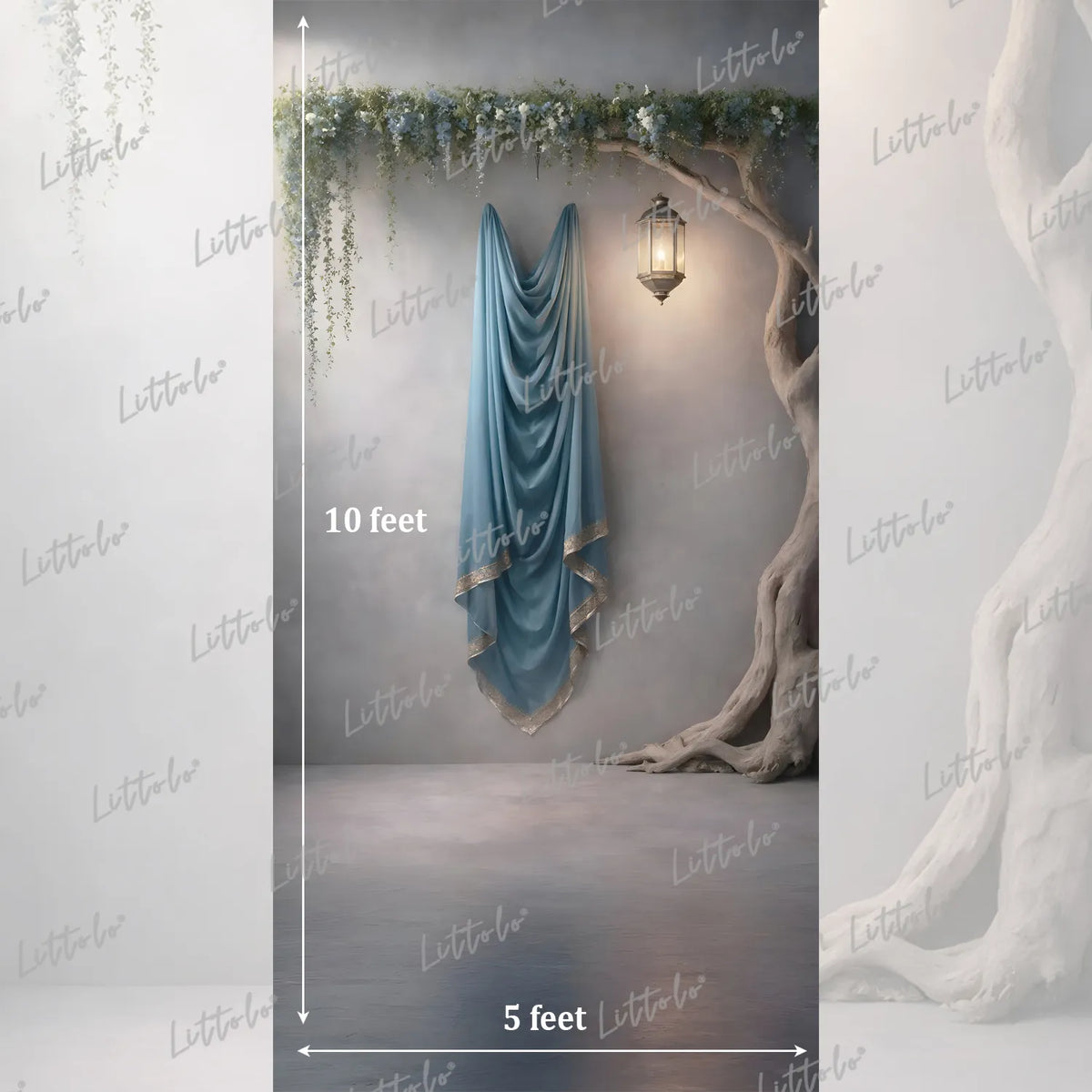 LB1620 Whispering Willow Haven Maternity Backdrop