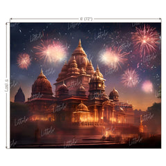 LB1622 Festivals and Seasons Lord Ram Backdrop