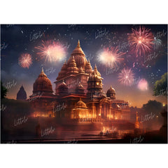 LB1622 Festivals and Seasons Lord Ram Backdrop