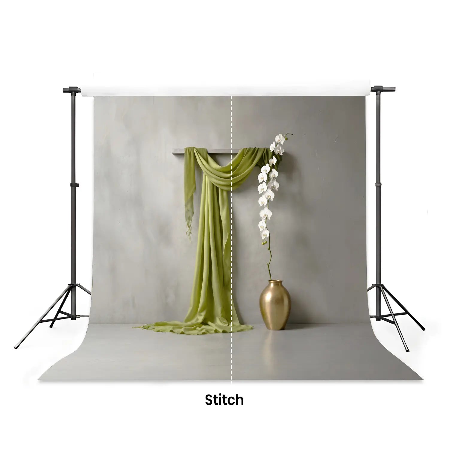 LB1628 Olive Grace Minimal Setup Maternity Backdrop