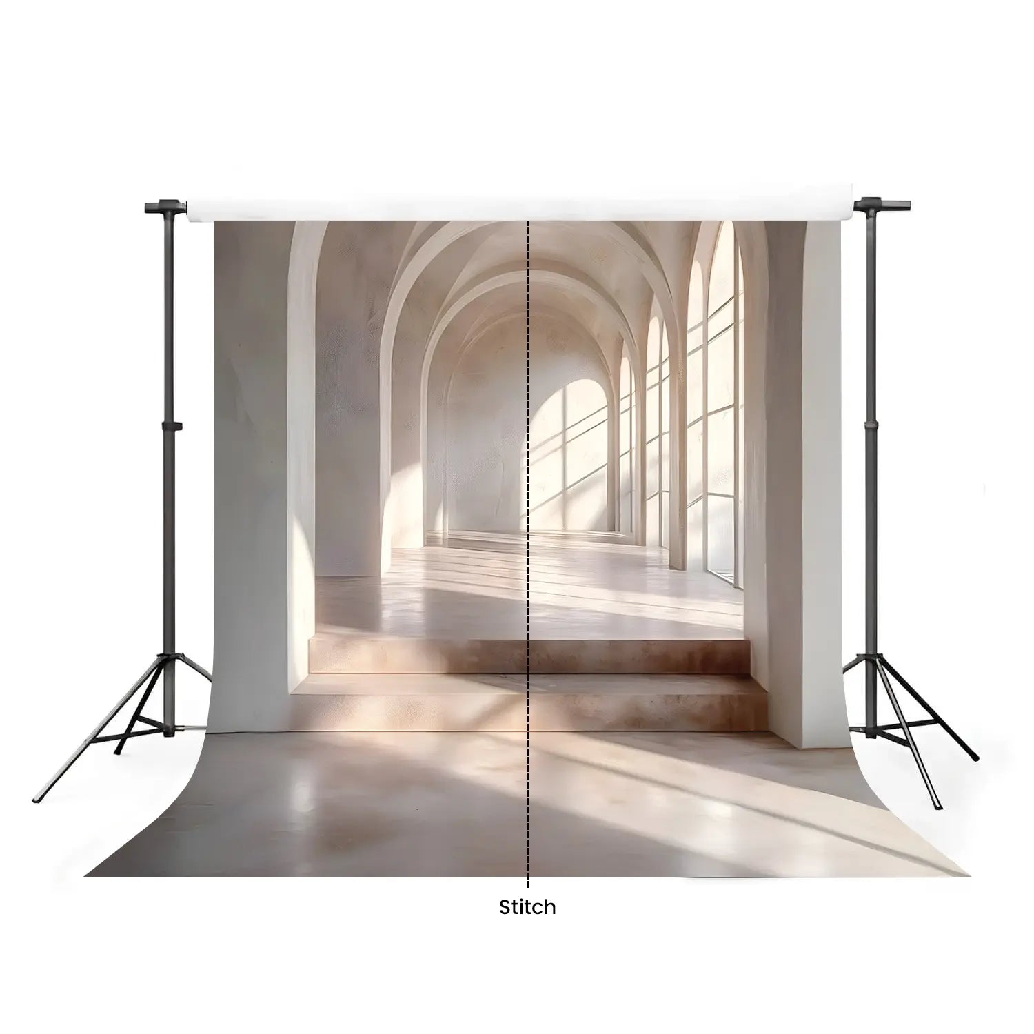LB1638 Luminous Elysian Corridor Maternity Backdrop