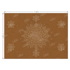 LB1644F Heritage Village Mud Rangoli Floor Backdrop