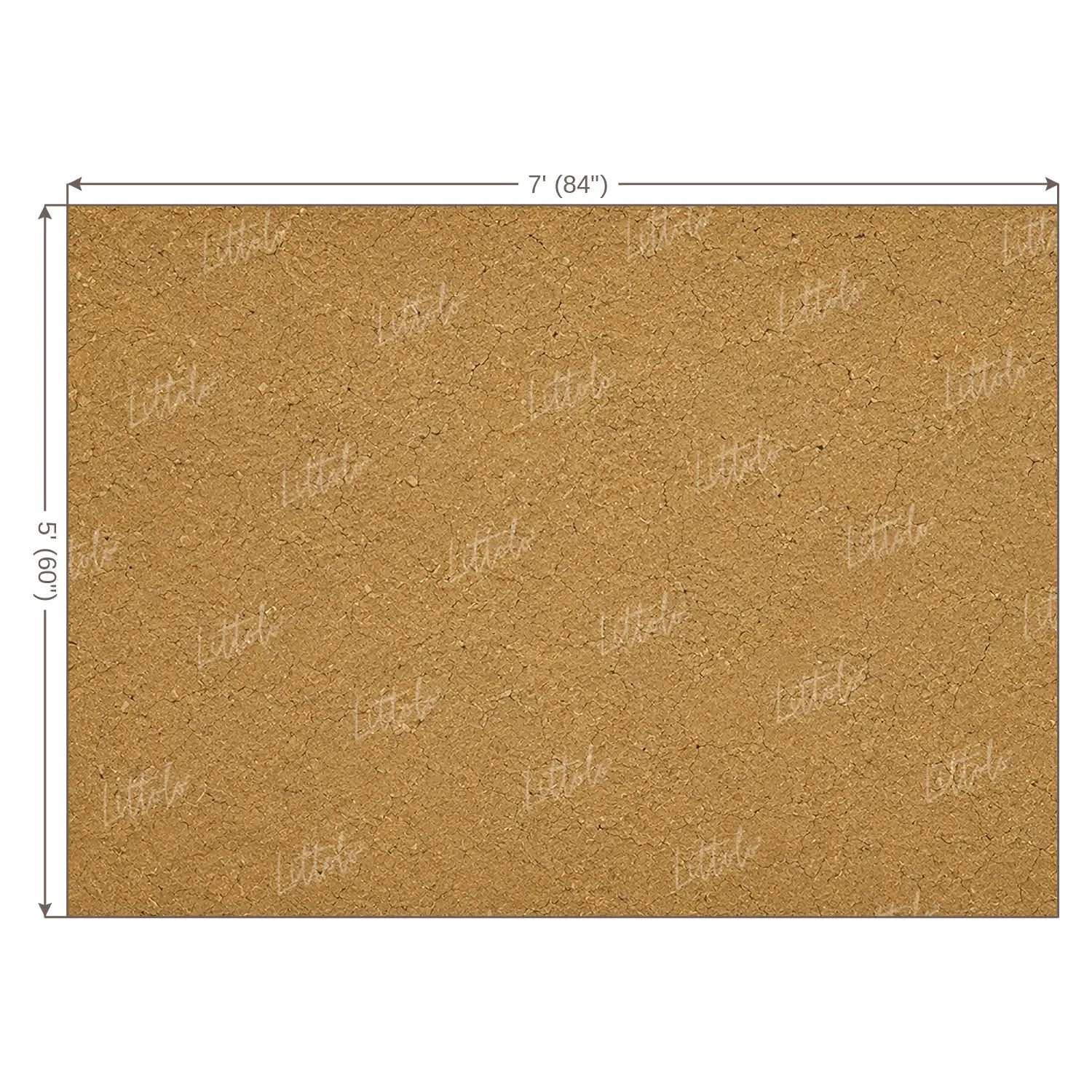 LB1646F Traditional Village Mud Floor Backdrop