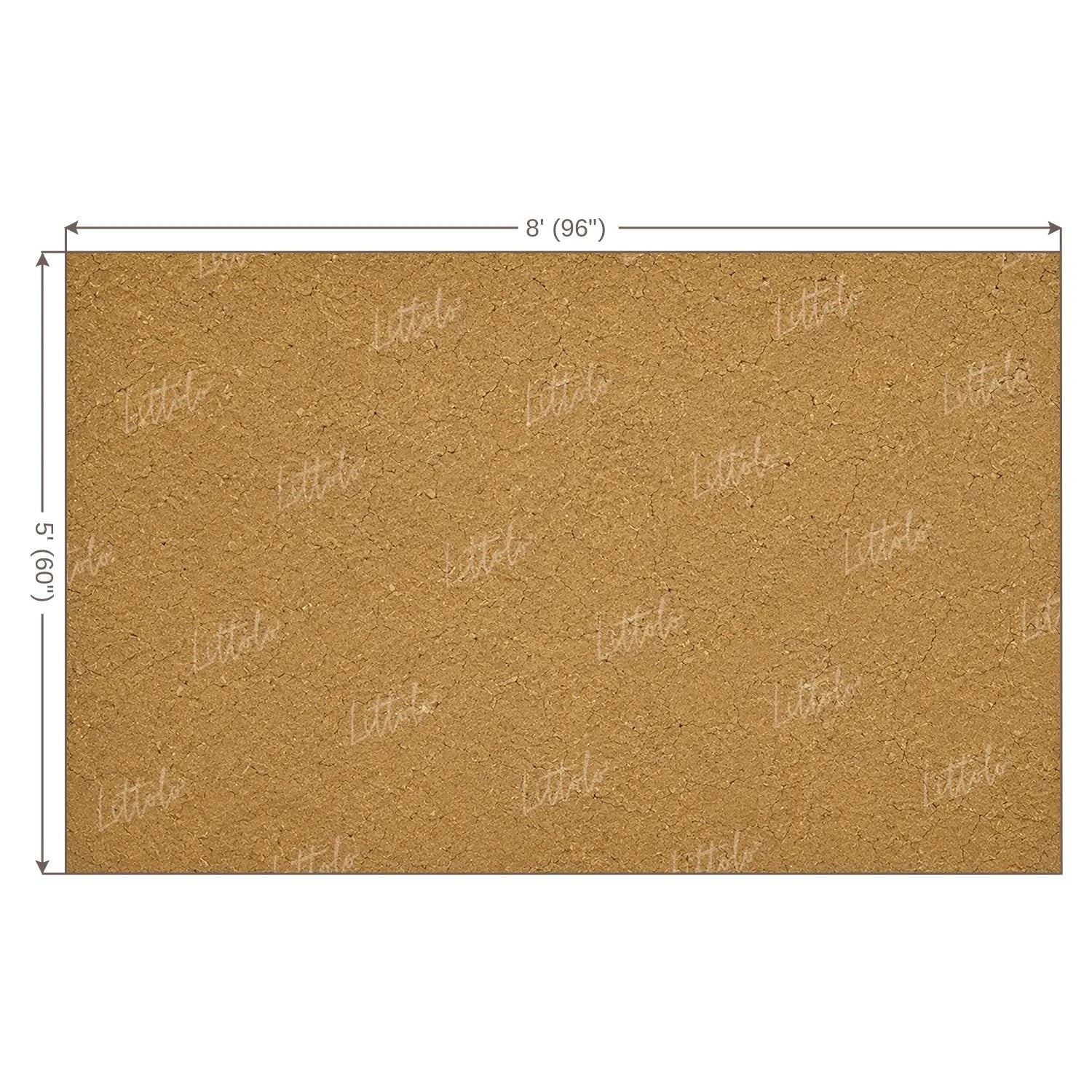 LB1646F Traditional Village Mud Floor Backdrop