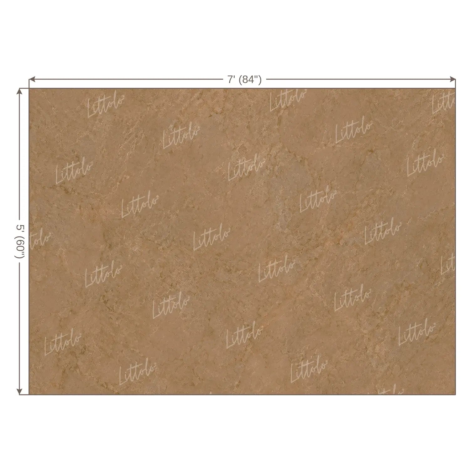 LB1648F Rustic Village Mud Floor Backdrop