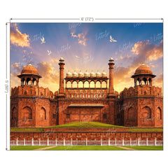 LB1655 Lal-Kila Backdrop