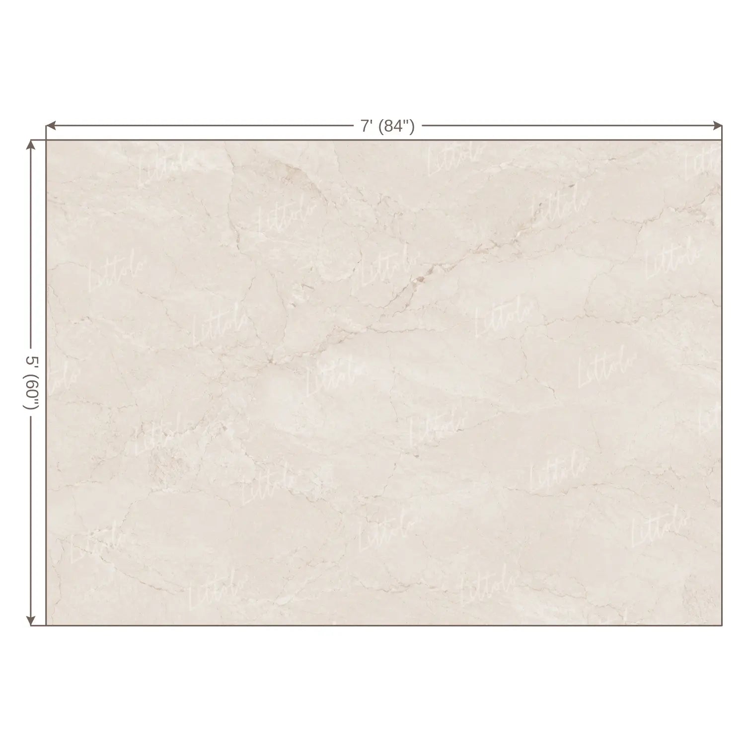 LB1666F Soft Ivory Marble Floor Backdrop