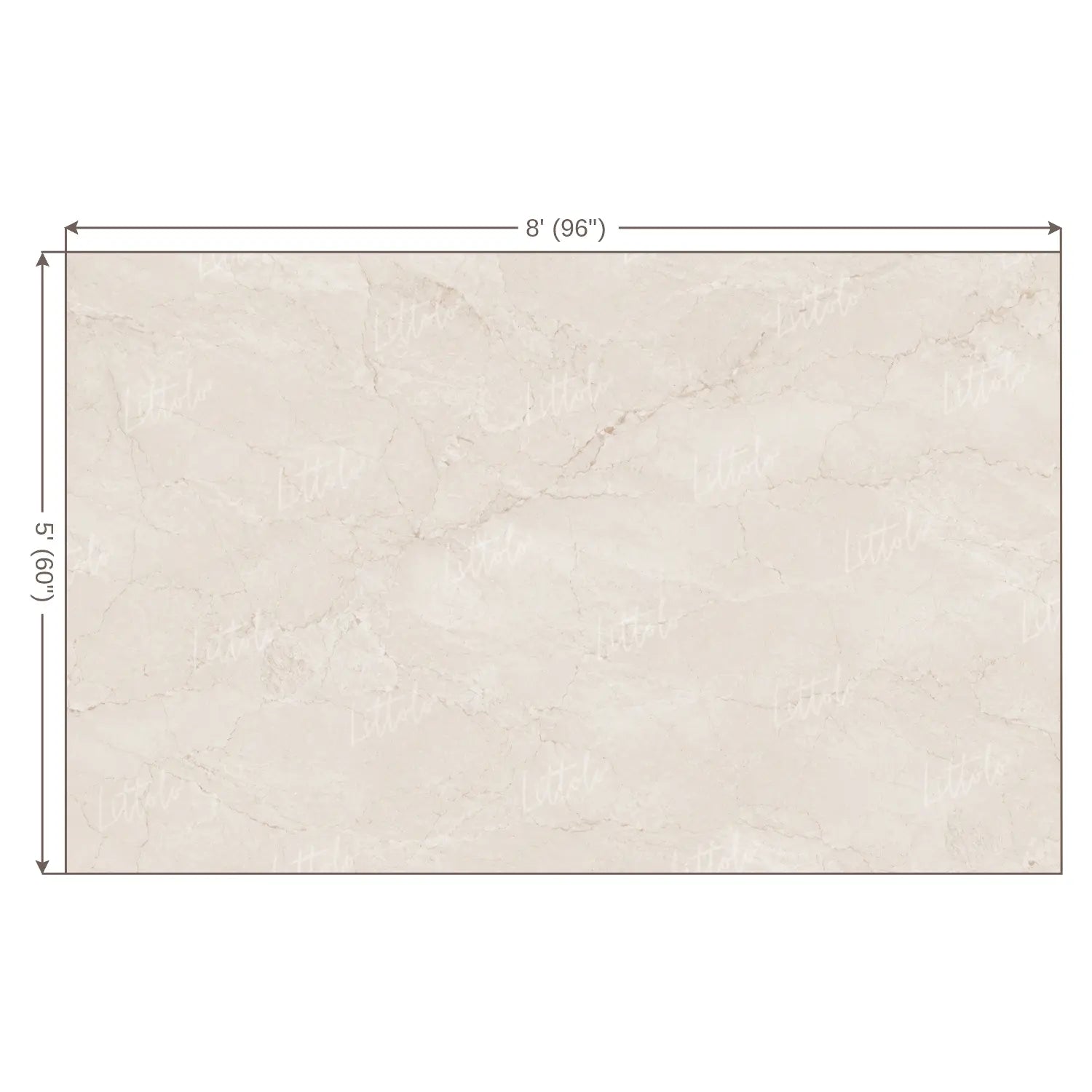 LB1666F Soft Ivory Marble Floor Backdrop