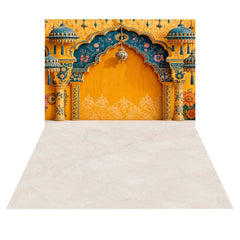 LB1666C Traditional Gujarati Garba Night Floor & Wall Duodrop (2 Pcs)