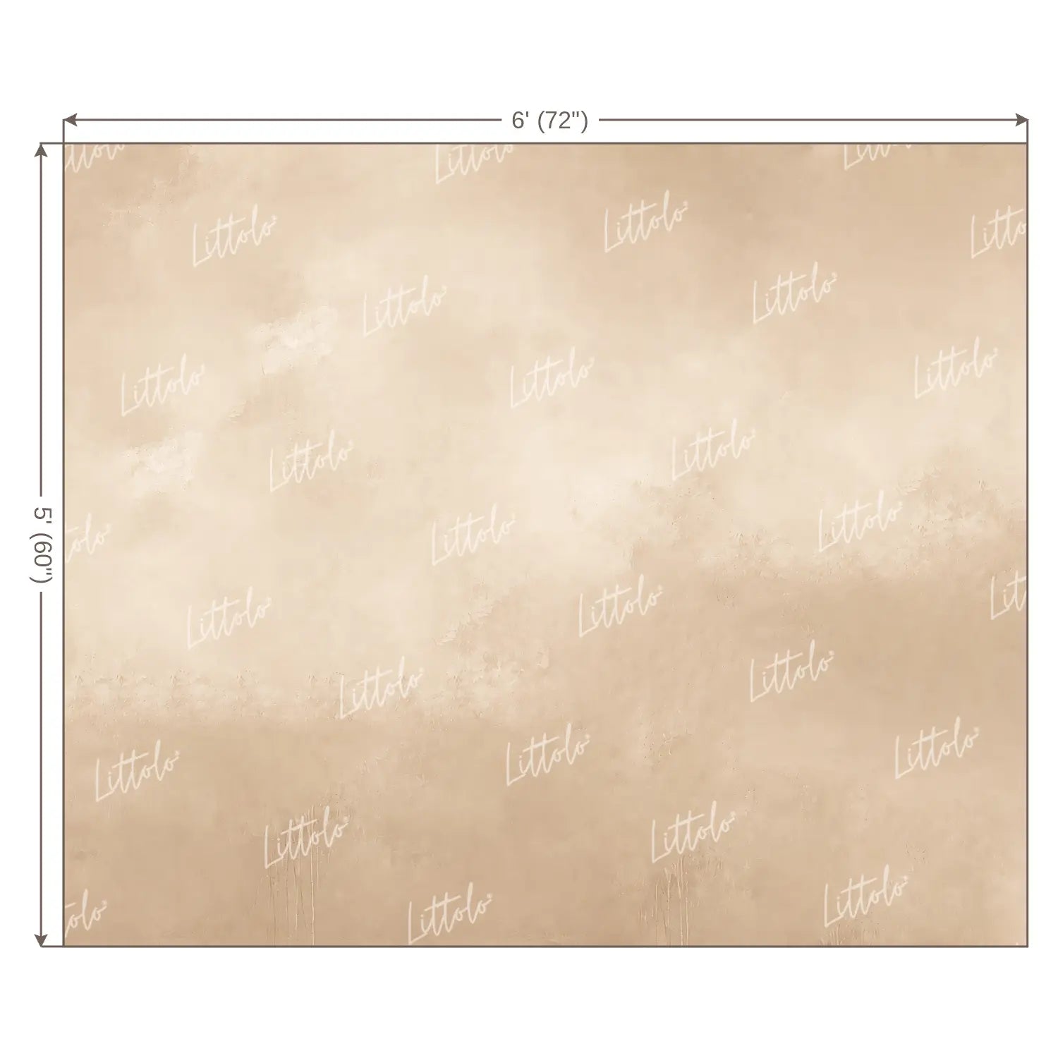 LB1674 Warm Nude Beige Texture Backdrop