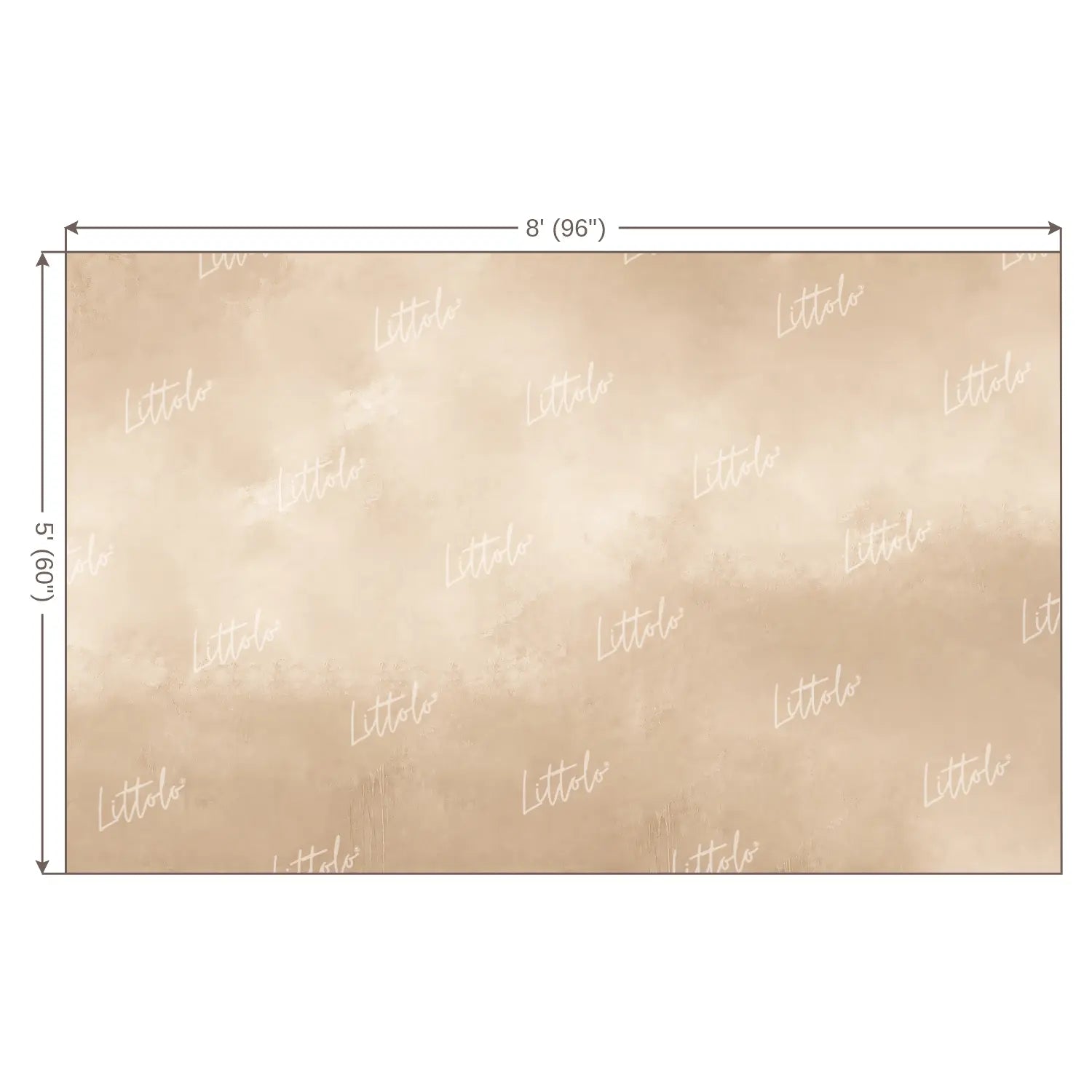 LB1674 Warm Nude Beige Texture Backdrop