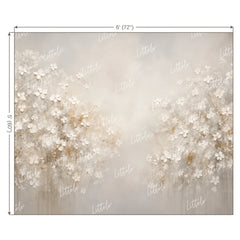 LB1675 Gainsboro Floral Backdrop