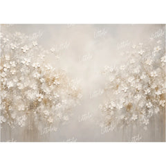 LB1675 Gainsboro Floral Backdrop