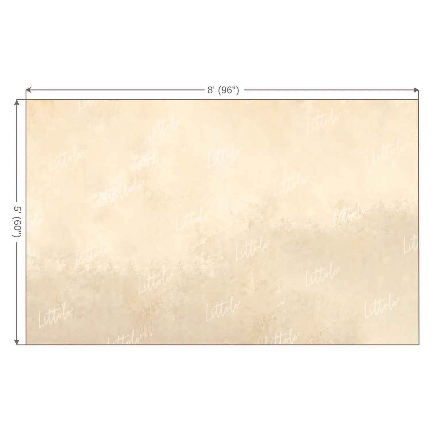 LB1686 Cornsilk Pearl Beige Texture Backdrop