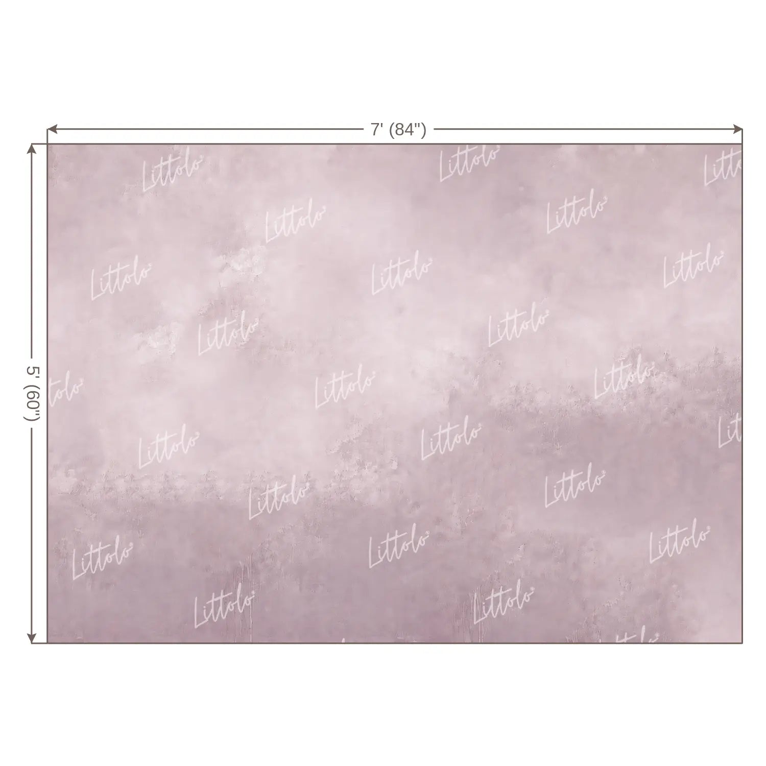 LB1686 Dusty Lavender Texture Backdrop