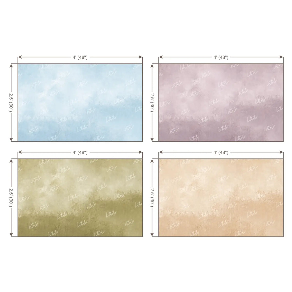 LB1705 Dark Shades texture Newborn Backdrop Combo
