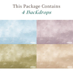 LB1705 Dark Shades texture Newborn Backdrop Combo