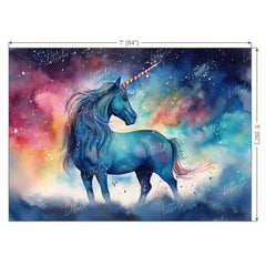 LB0676 Unicorn Theme Backdrop