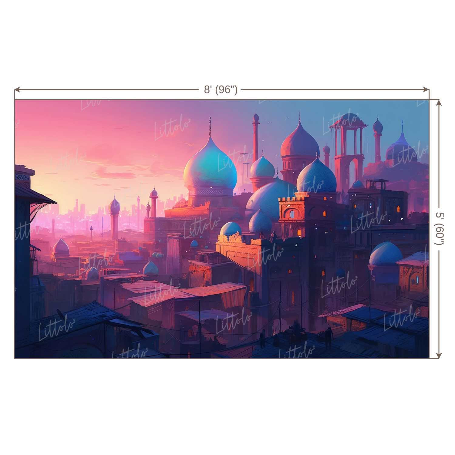 LB0677 Aladdin Backdrop