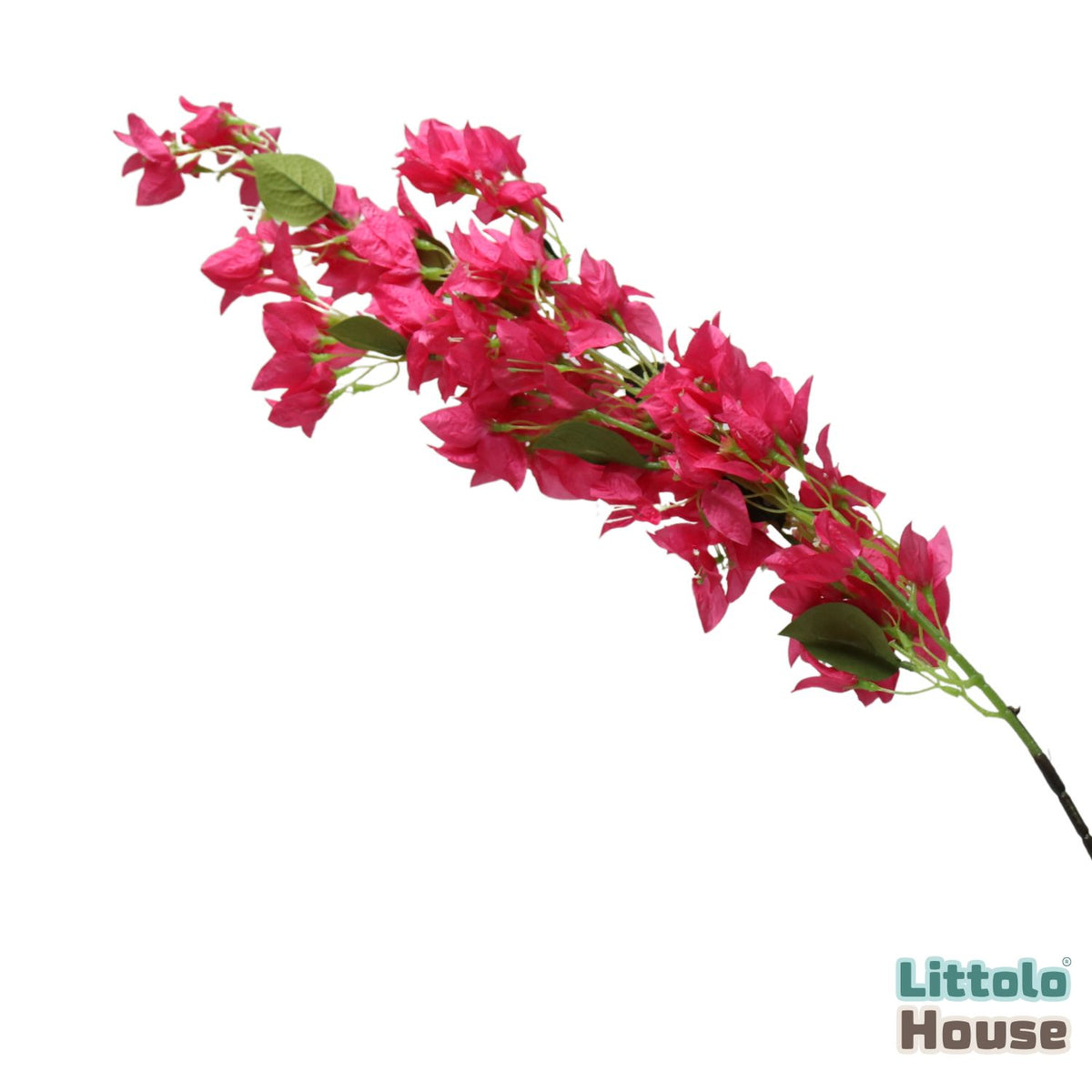 Artificial Bougainvillea Flower Stick F099 | Pack of 1 | Pink