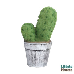 Artificial Felt Cactus Small F101 | Pack of 1 | Green