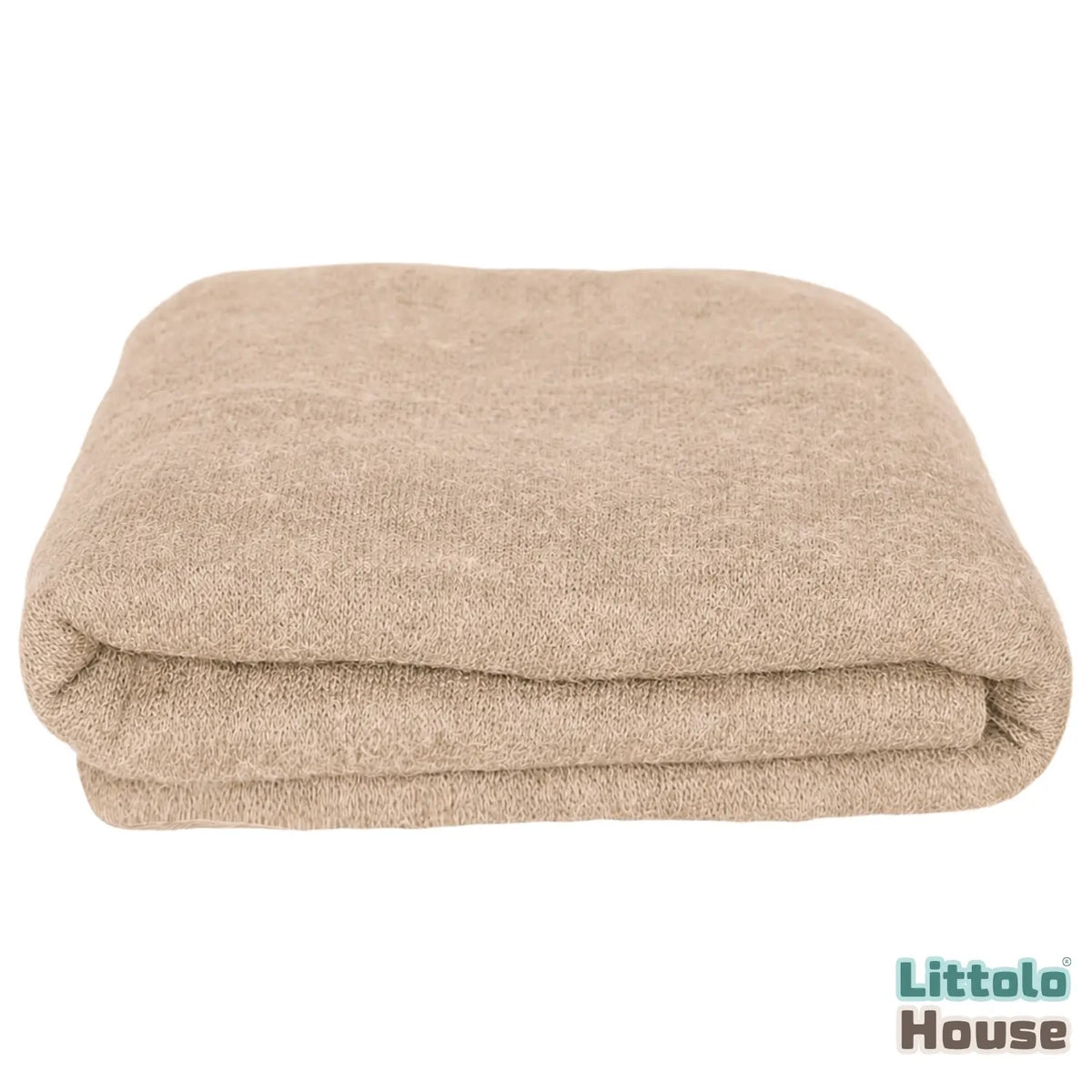 Wool Knit Premium Bean Bag Layer | Caramel