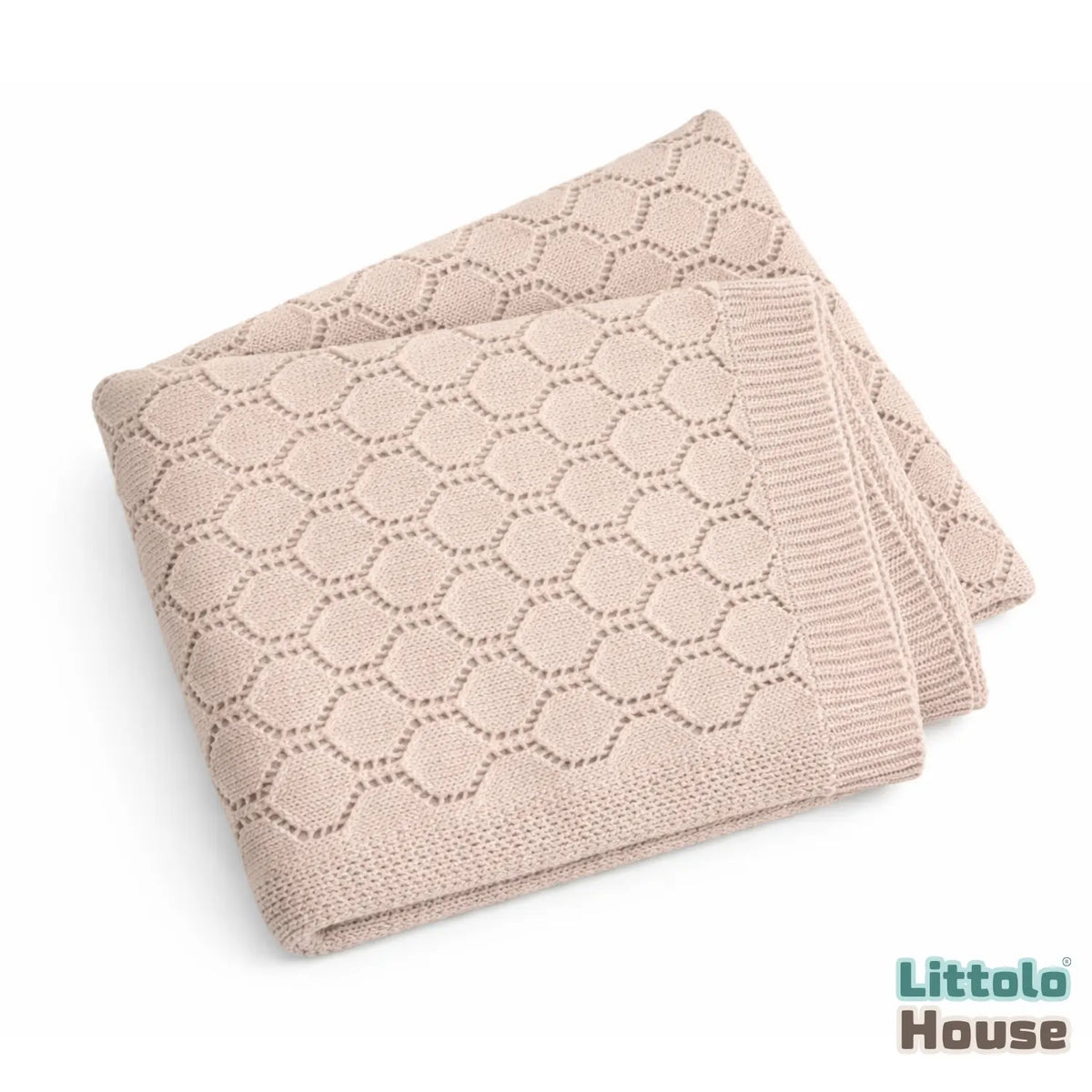 Elegant Wool Textured Blanket Layer L053 | Caramel