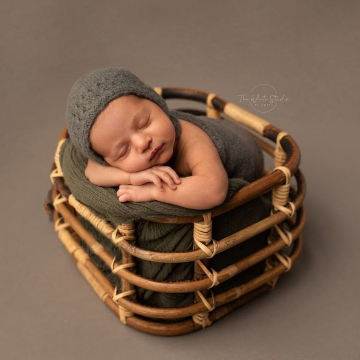 Rustic Cane Basket | Cane | Natural Finish