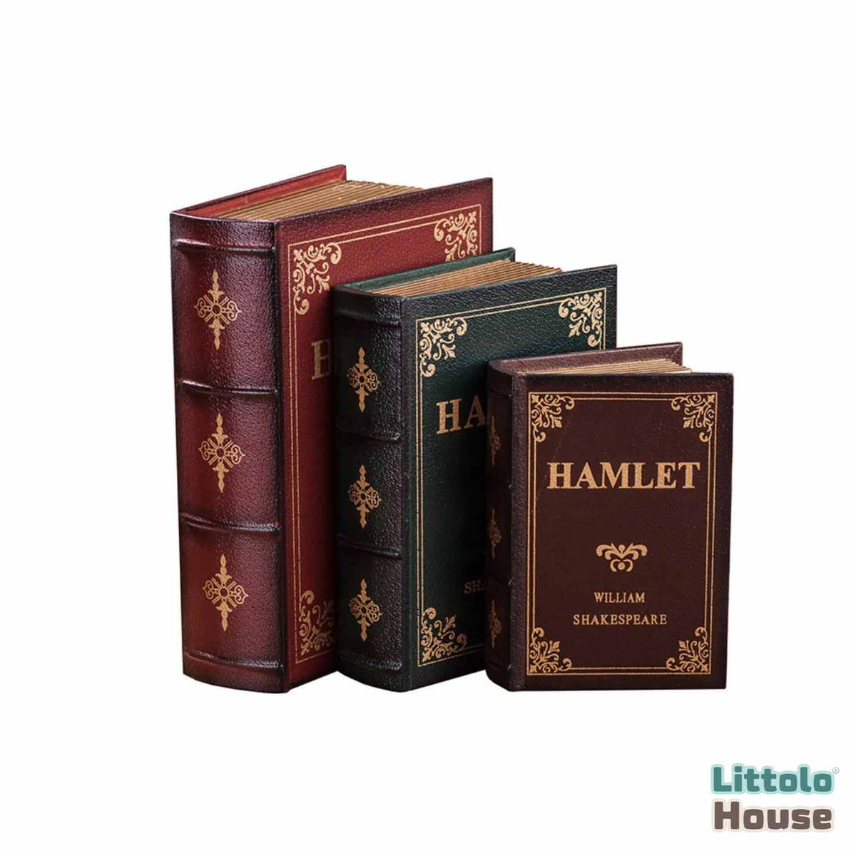 Hamlet Books Set of 3 | Decorative Add-ons | Multicolour