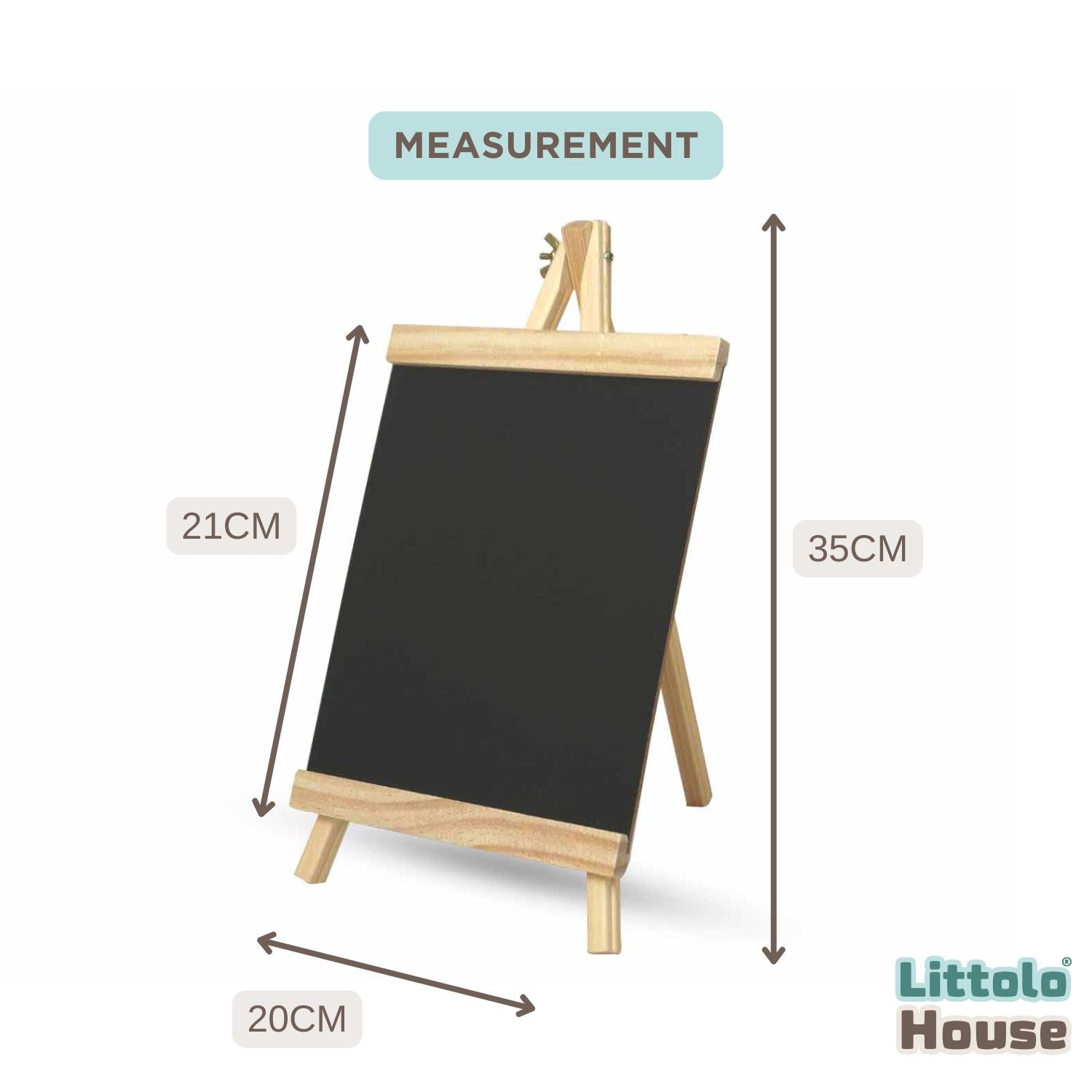 Board Chalkboard Large D043 | Decorative Add-ons | Black