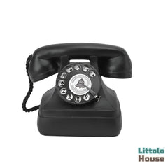 Vintage Telephone | Black