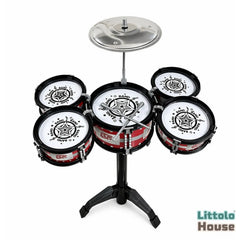 Rockstar Drum Miniature D070 | Pack of 1 | Black White