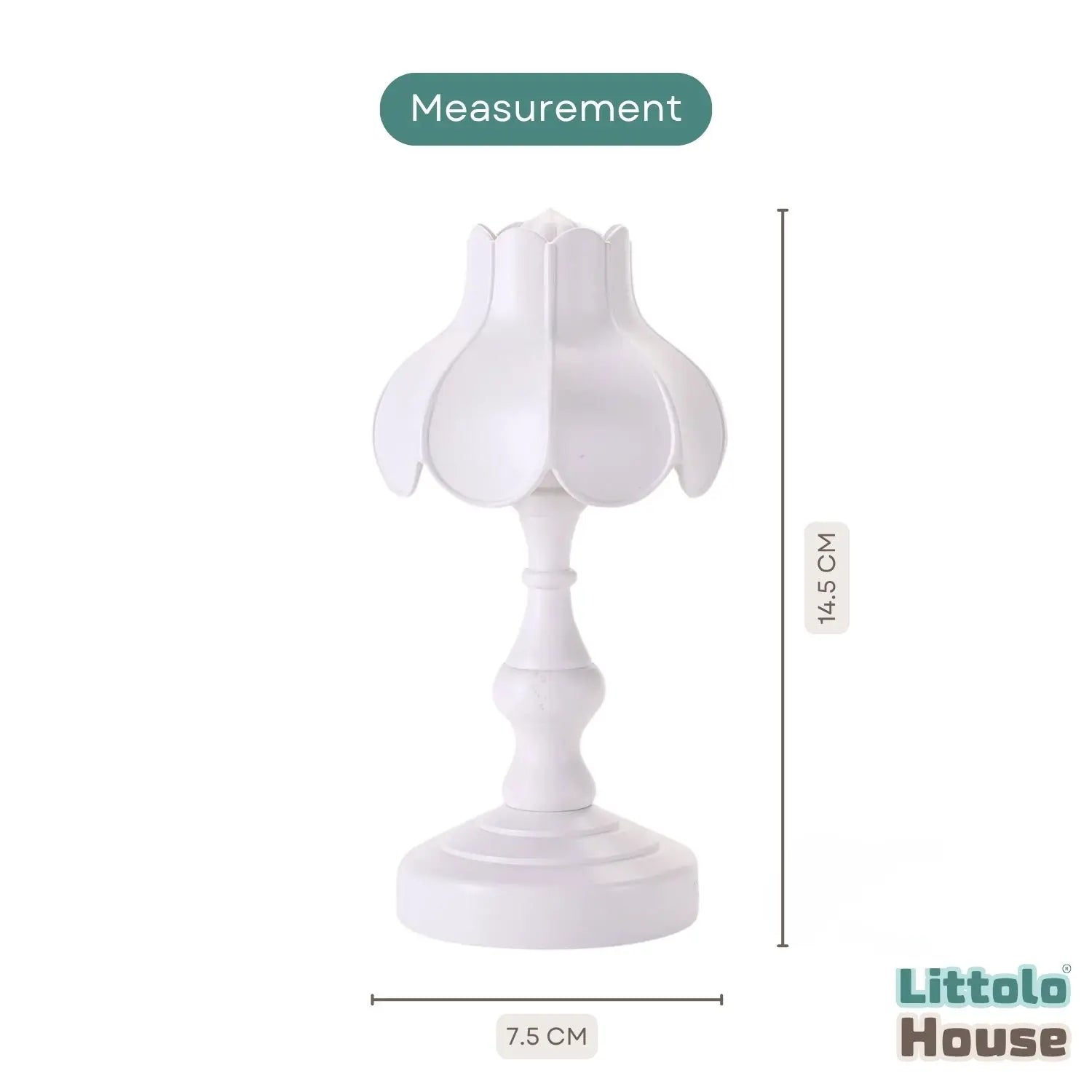 Retro Decorative Lamp | Decorative Add-ons | White