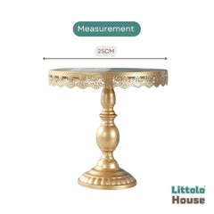 Blooming Decorative Cake stand | Decorative Add-ons | Golden