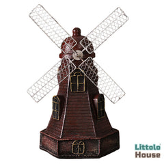 Dutch windmill Decorative Addons D105 | Pack of 1 | Brown