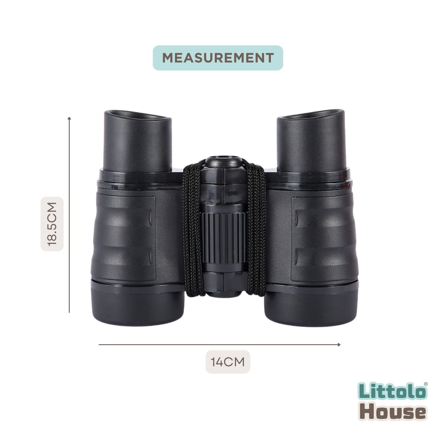 Compact Binocular D119 | Pack of 1 | Black