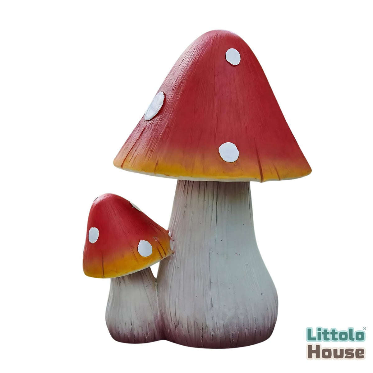 Fantasy Mushroom Garden Embellishments D125 | Pack of 1 | Red