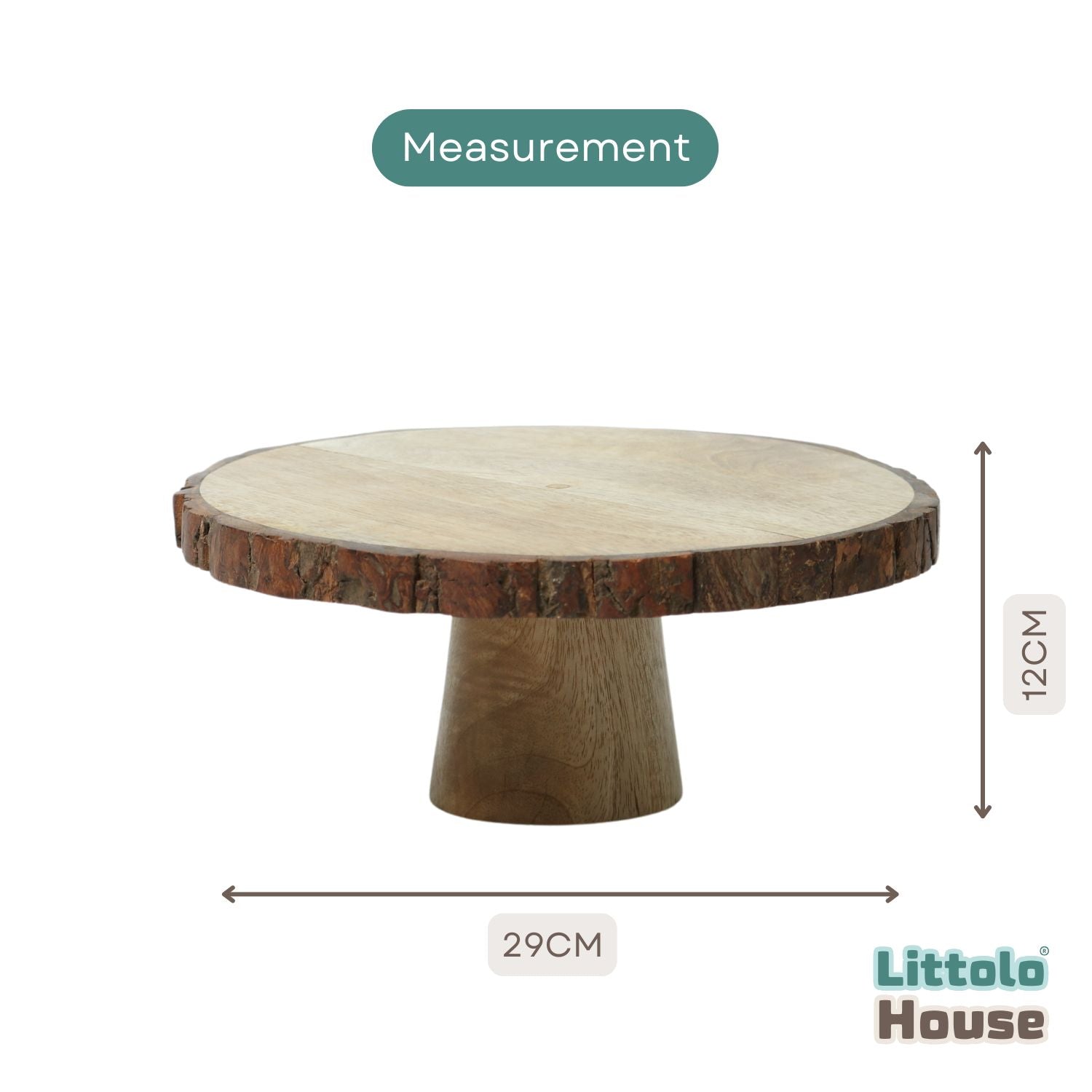 Cake stand | Wooden Tableware | Natural Wood