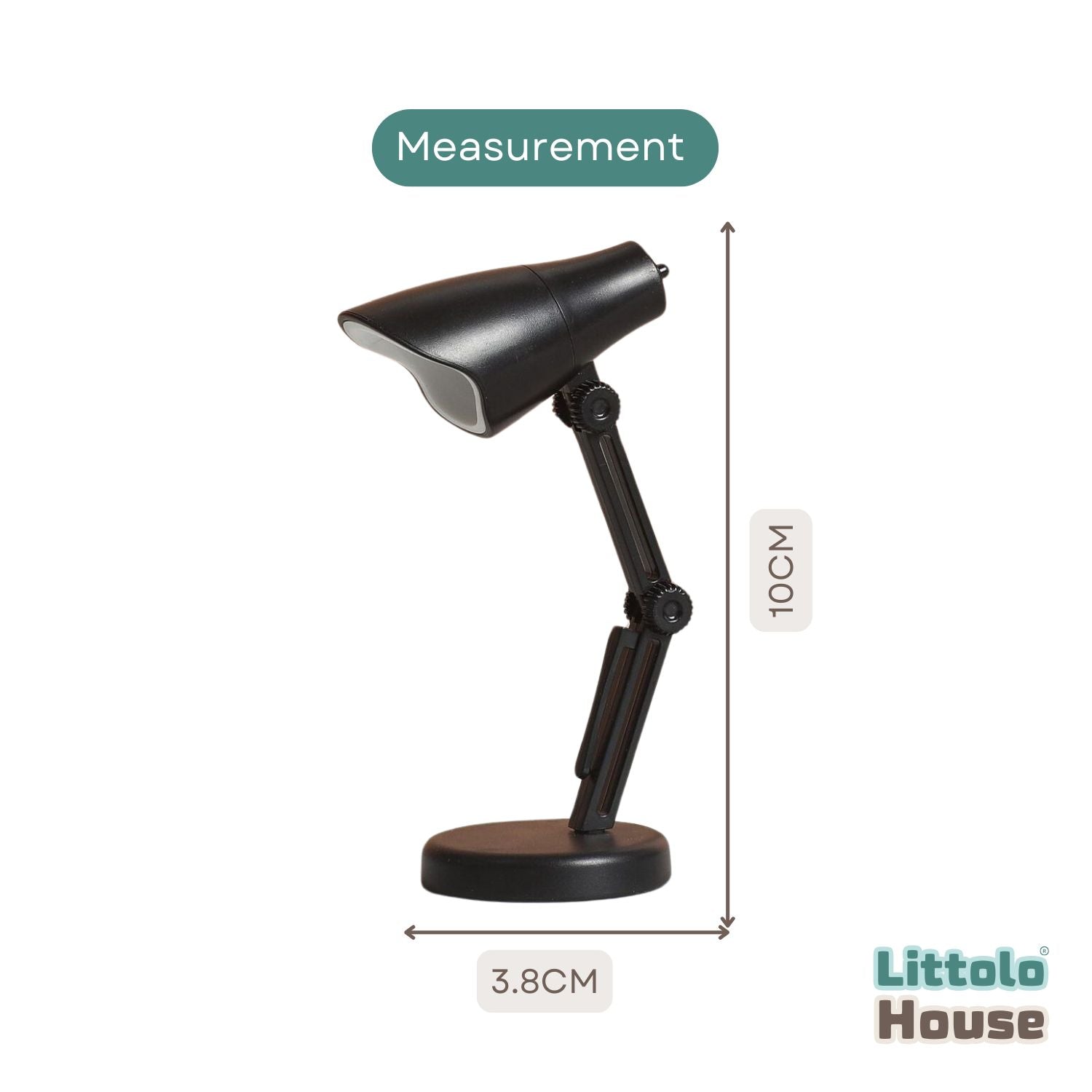 Aesthetic Night Reader Lamp | Decorative Add-ons | Black