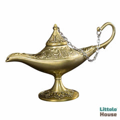 Aladdin's Lamp | Iron Art | Gold