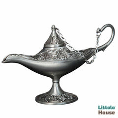 Aladdin's Lamp | Iron Art | Silver