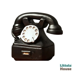 Retro Creative Nostalgic Telephone N21 | Pack of 1 | Black