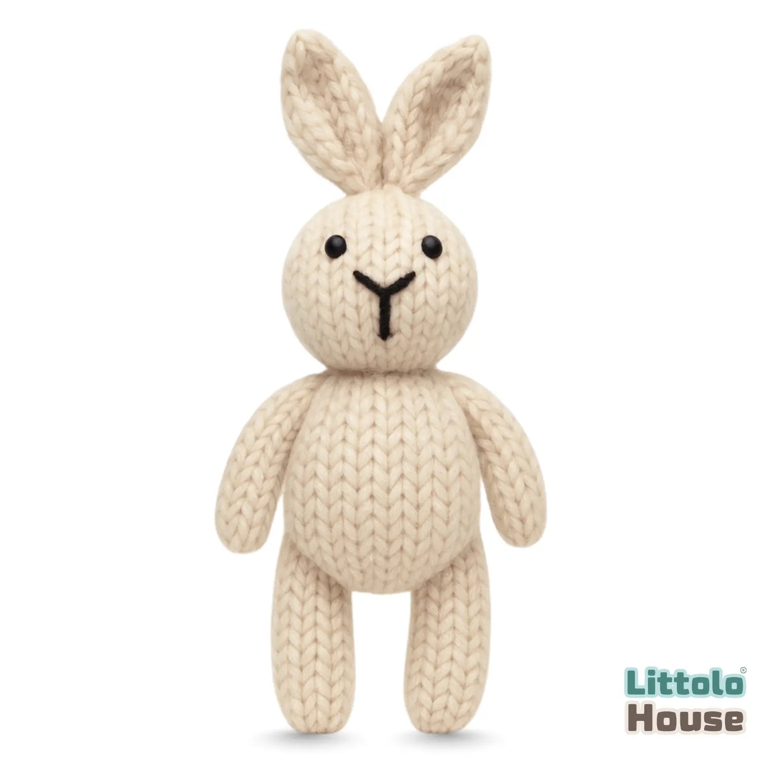 Crochet Bunny Teddy Toy TY181 | Pack of 1 | Beige
