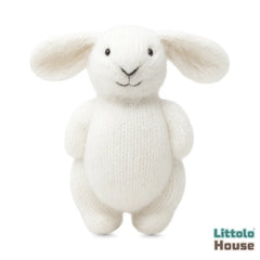 Hand-Knitted Bunny Toy TY182 | Pack of 1 | White