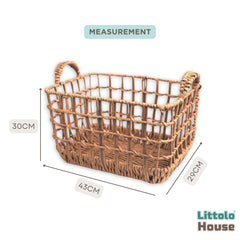 Natural Hand Woven Baby Basket | Unique U004 | Natural