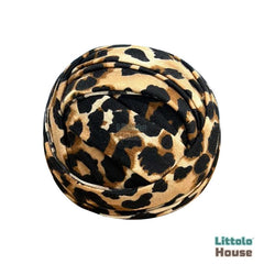 Neutral Jersey Baby Wrap W037 | Leopard Print