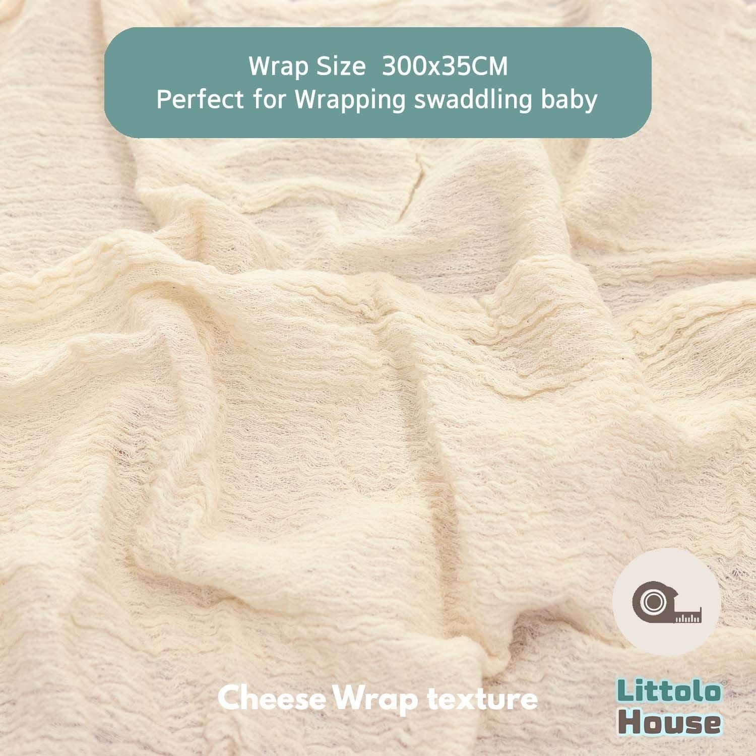 Cheese Wrap Double Length W038 | Cream